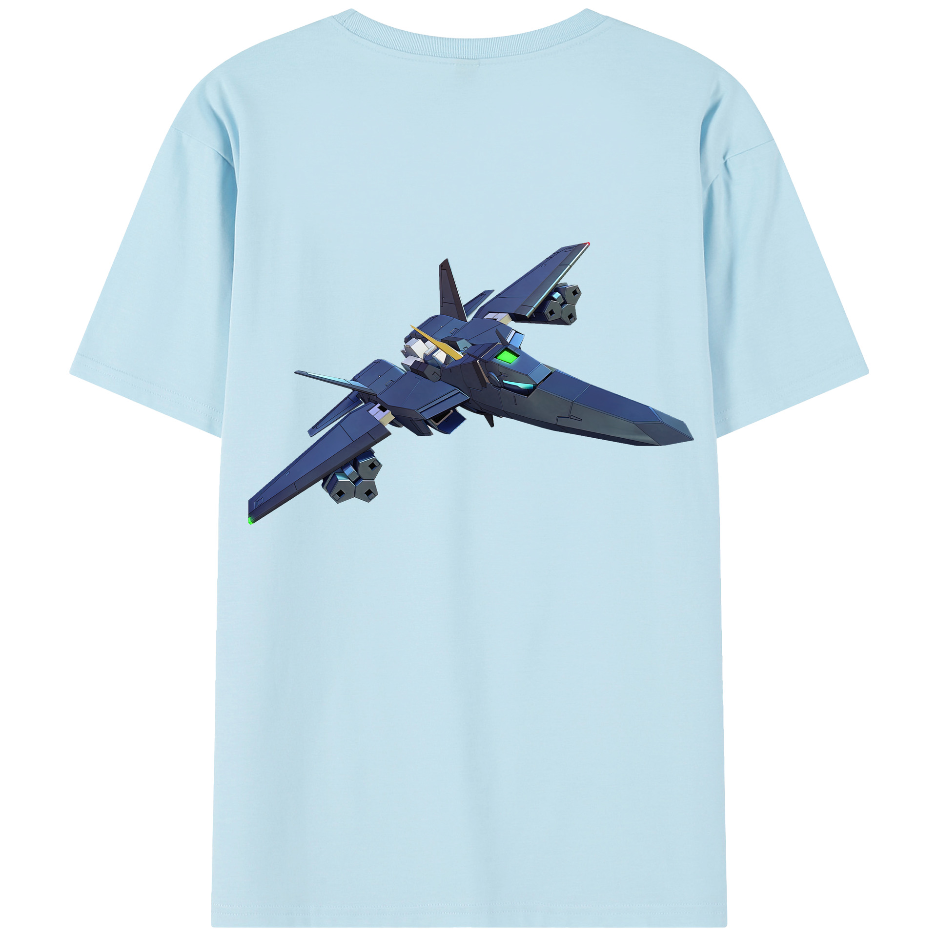 （画像用） 機動戦士ガンダム Mobile Suit Gundam 綿100％半袖Tシャツ（背面プリント）